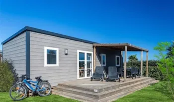 Mietunterkunft - Mobilheim  Comfort Modèle Xl - 43 M² - 4 Schlafzimmer - Lounge-Terrasse - Camping Marvilla Parks - Domaine La Yole