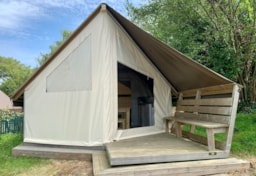 Location - Lodge/Tente 21 M² - Camping Saint JEAN****