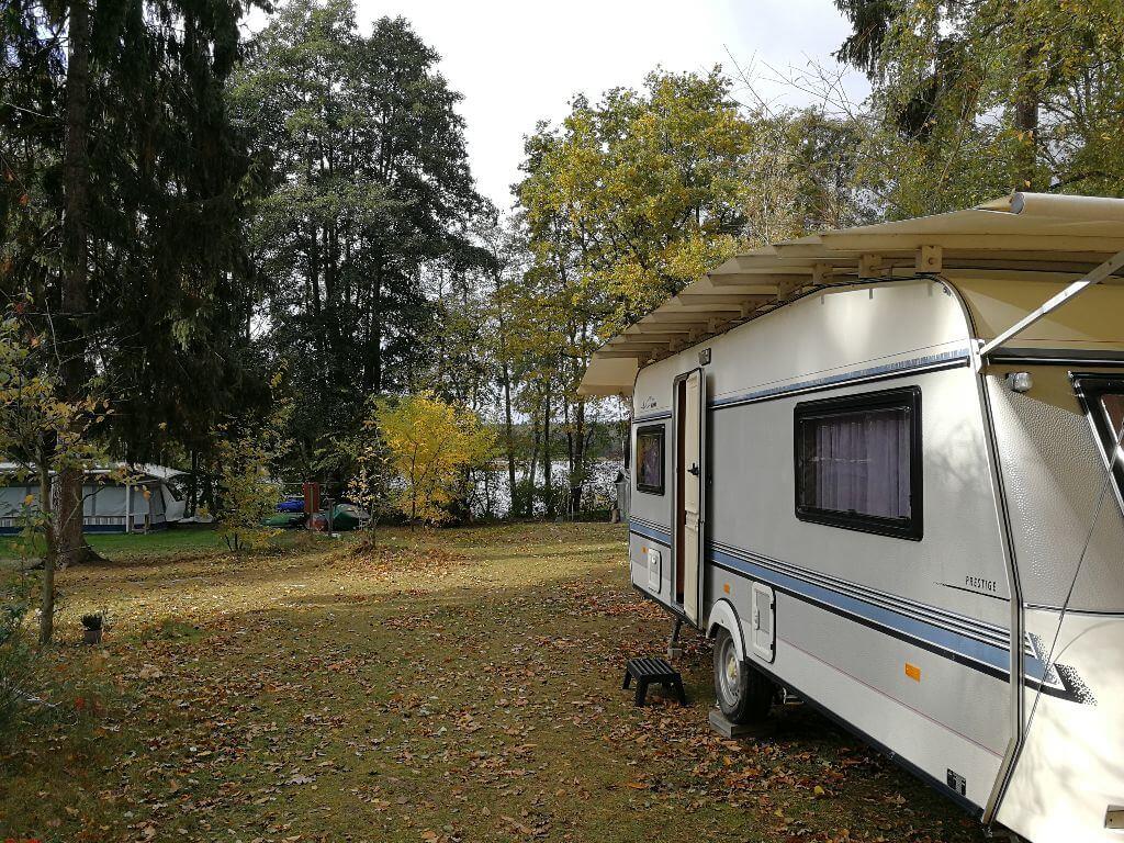 Location - Caravane „Hobby Prestige 545“ - FKK Campingplatz am Rätzsee