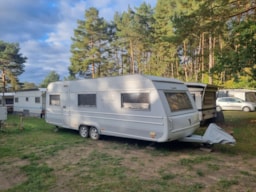 Mietunterkunft - Mietwohnwagen Tabbert Puccini - FKK Campingplatz am Rätzsee