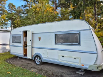 Mietunterkunft - Mietwohnwagen „Tabbert Diadem 540“ - FKK Campingplatz am Rätzsee