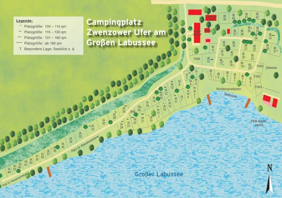 Campingplatz Zwenzower Ufer