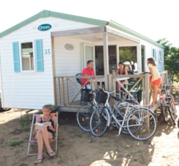 Accommodation - Loggia Eco Mobile Home 4/6 People - Camping Le Petit Rocher****