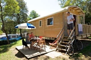 Caravan - 20m² - 2 slaapkamers