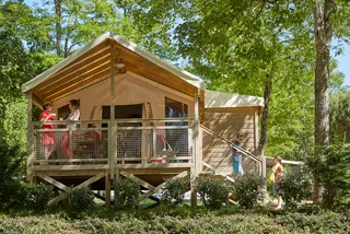 Mietunterkunft - Hütte Auf Stelzen – 19 M² – 2 Schlafzimmer - Camping Le Petit Rocher****