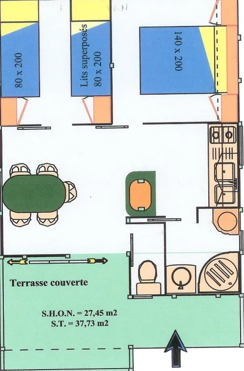 Chalet Gitotel (Maxi. 4 Adultes + 1 Enfant 14 Ans Maxi)