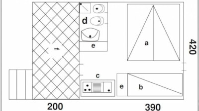 Masonry Bungalow - one room