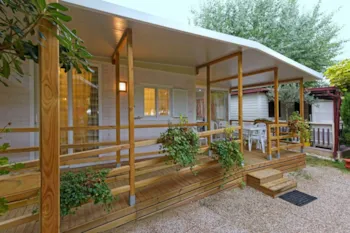 Mietunterkunft - Mobilheim 4 Schlafzimmer Behindertengerecht - International Camping Torre di Cerrano