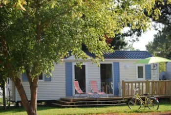Mietunterkunft - Bungalow Confort+ 3 Zimmer - Camping Les Cercelles