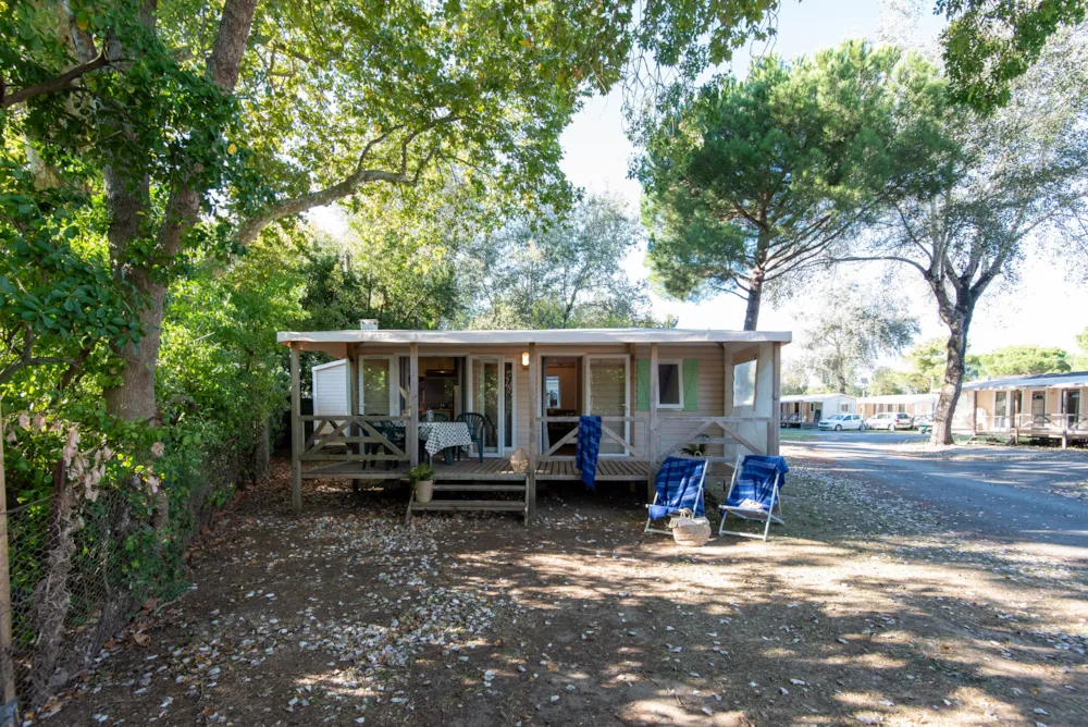 Mietunterkunft - Cottage Riviera Standard / D - Camping Campéole Pontaillac Plage 
