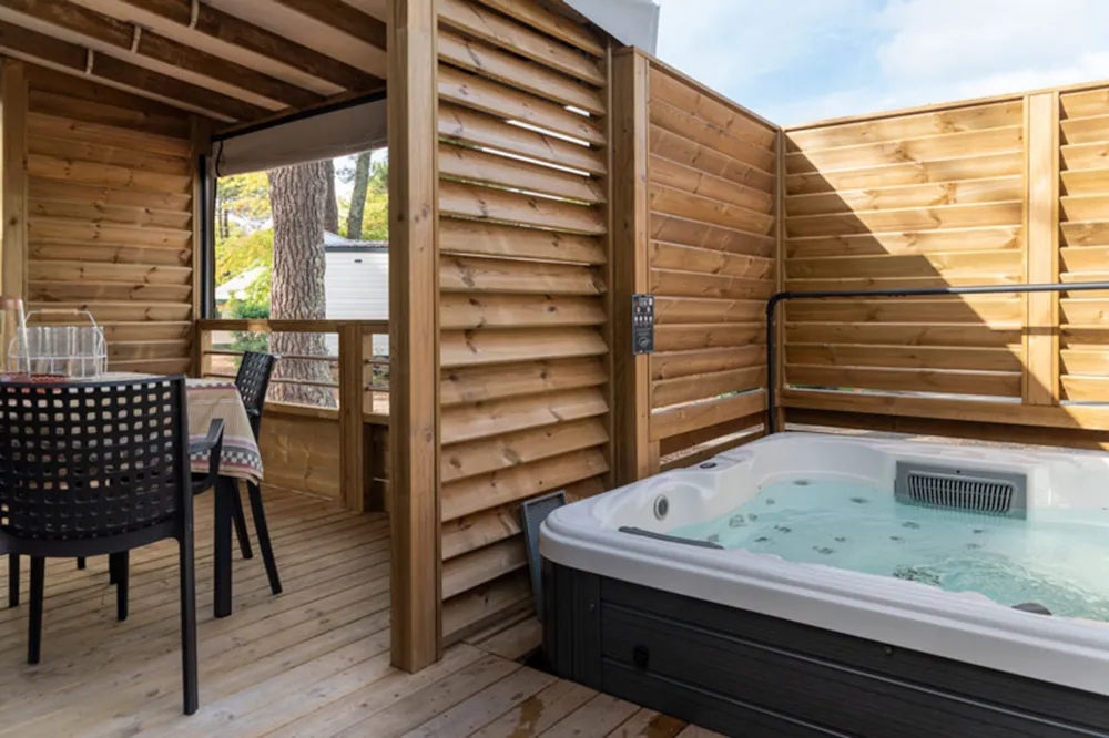 Mietunterkunft - Otello Sabia Signature & Spa / S - Camping Campéole Pontaillac Plage 