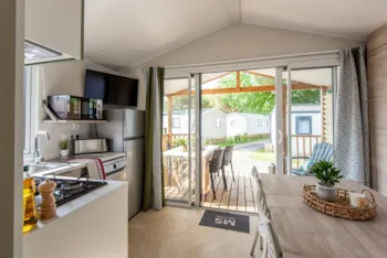 Mietunterkunft - Cottage Stella Komfort Klimatisiert / S - Camping Campéole Pontaillac Plage 