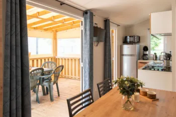 Mietunterkunft - Cottage Bahia Komfort Klimatisiert / S - Camping Campéole Pontaillac Plage 