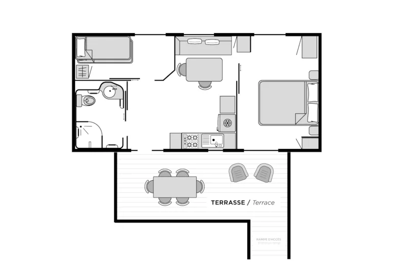 Cottage Access' Classic Climatisé / S