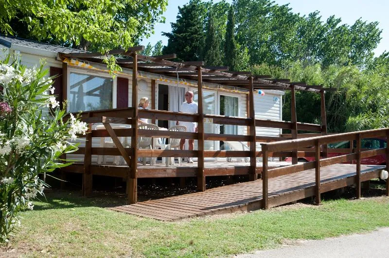 Location - Mobil-Home 2 Chambres Pmr - Camping Sunêlia Le Florida