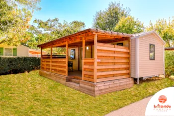 Mietunterkunft - Mobilheim Sunelia Confort 2 Schlafzimmer - Camping Sunêlia Le Florida