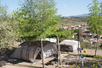 Stellplatz - Stellplatz : Motorrad + Zelt - Camping  El Mirador de Cabañeros
