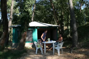 Mietunterkunft - Basilic - Camping La Pinède en Provence