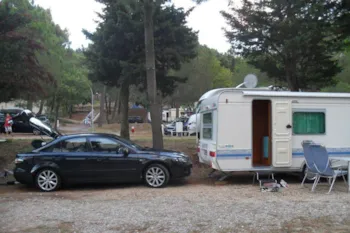 Stellplatz - Stellplatz : 2 Pers., 1 Fahrzeug, 1 Zelt / Wohnwagen / Wohnmobil - Camping La Pinède en Provence