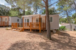 Huuraccommodatie(s) - Origan Plus - Camping La Pinède en Provence