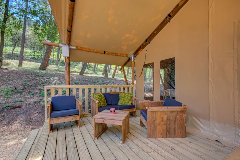 Lodge Premium Bois Et Toile