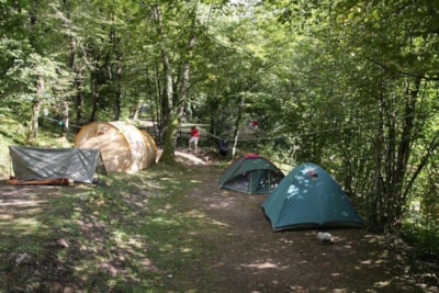 Tent pitch -