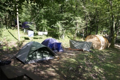 Tent pitch -