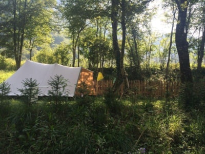 Tent pitch -