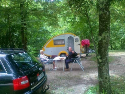 Camper and caravan sites -