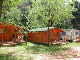 Accommodation - Wooden Cabin (Small) - Complejo Turístico Puente de las Herrerías
