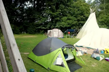 Stellplatz - Stellplatz Zeltwiese (Autofrei) - Uhlenköper-Camp Uelzen