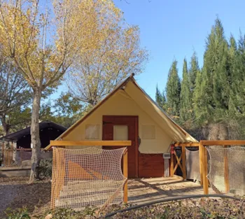 Mietunterkunft - Eco-Lodge-Zelt - Camping les Berges du Canal