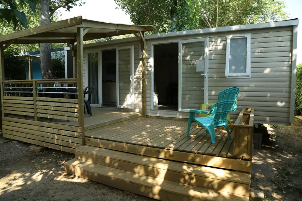 Location - Cottage** Bien-Être 2 Chambres - Camping les Berges du Canal