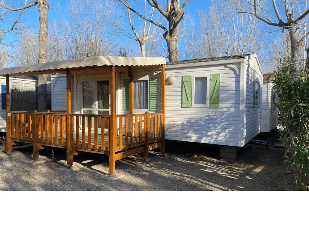 Location - Cottage** Bien-Être Plus 2 Chambres - Camping les Berges du Canal