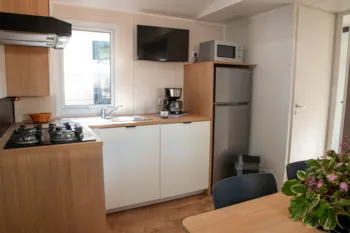 Mietunterkunft - Cottage*** Confort 3 Chambres - Camping les Berges du Canal