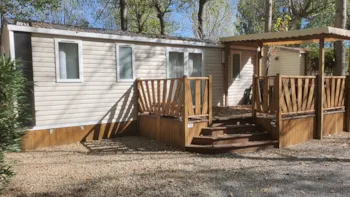 Mietunterkunft - Cottage****  Sérénité 2 Chambres - Camping les Berges du Canal
