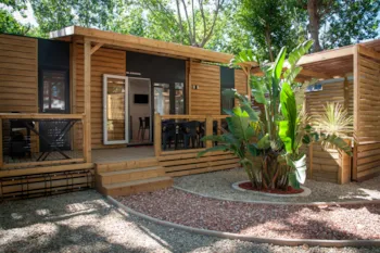 Mietunterkunft - Cottage***** Privilège 3 Chambres - Camping les Berges du Canal