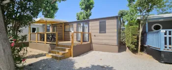 Mietunterkunft - Cottage*** Komfort 3 Schlafzimmer - Camping les Berges du Canal