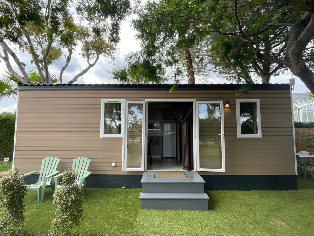 Location - Chalet Luxe 4 Pers Avec Lave-Linge - Camping Bella Vista