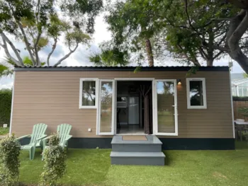 Mietunterkunft - Chalet Luxe 4 Pers Mit Waschmaschine - Camping Bella Vista