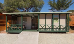 Accommodation - Bungalow Français - Camping Cabopino