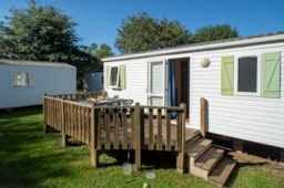 Alojamiento - Mobilhome Domino 2 Habitaciones - Camping du Bournat
