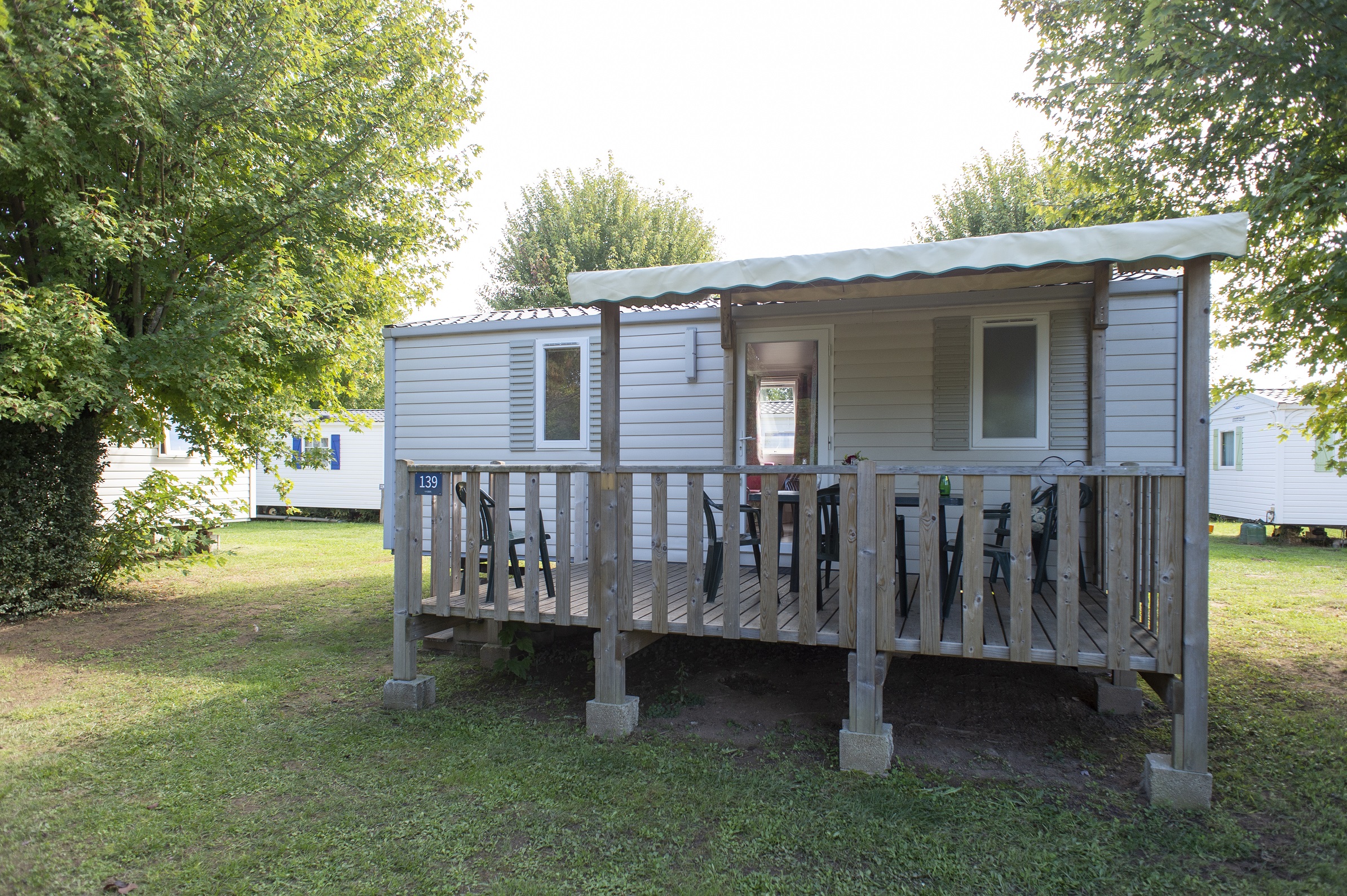 Location - Mobil Home Mercure 2 Chambres - Le Camping du Bournat