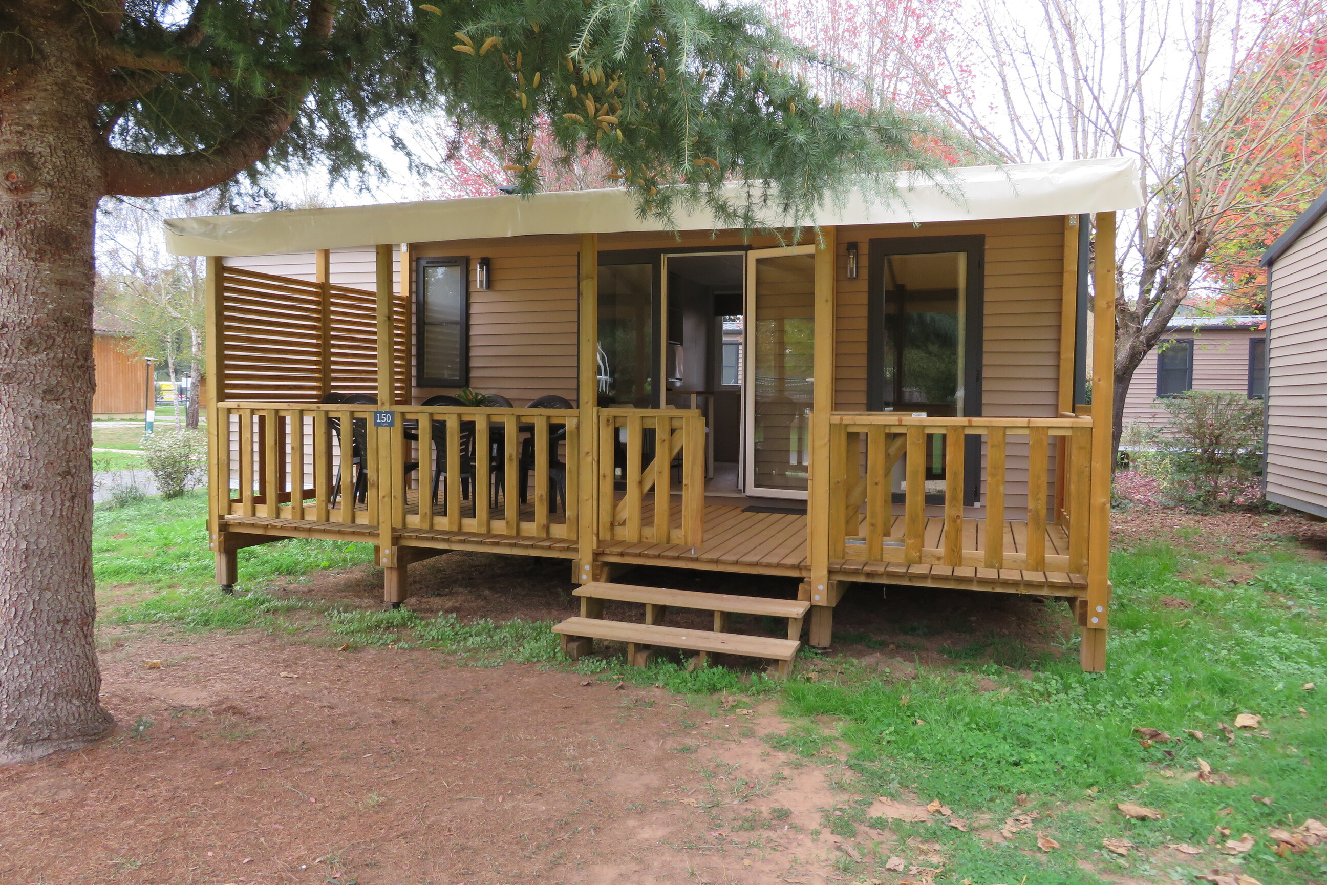 Location - Mobil-Home Ohara 3 Chambres - Le Camping du Bournat