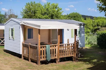 Location - Mobil Home Domino 2 Chambres - Camping du Bournat