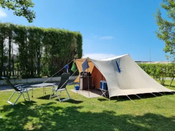 Stellplatz - Stellplatz Großes Zelt - Camping L'Amuravela