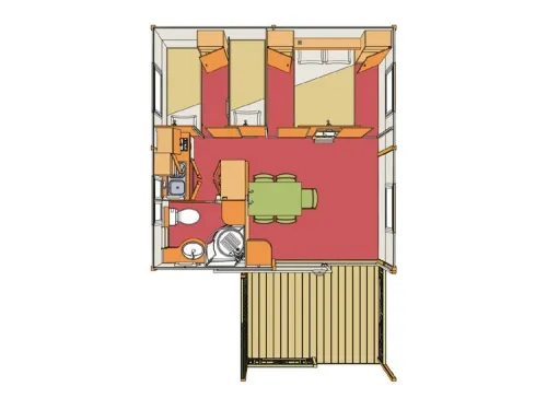 Chalet 5 Personen, Nichtraucher, Hunde Nicht Erlaubt