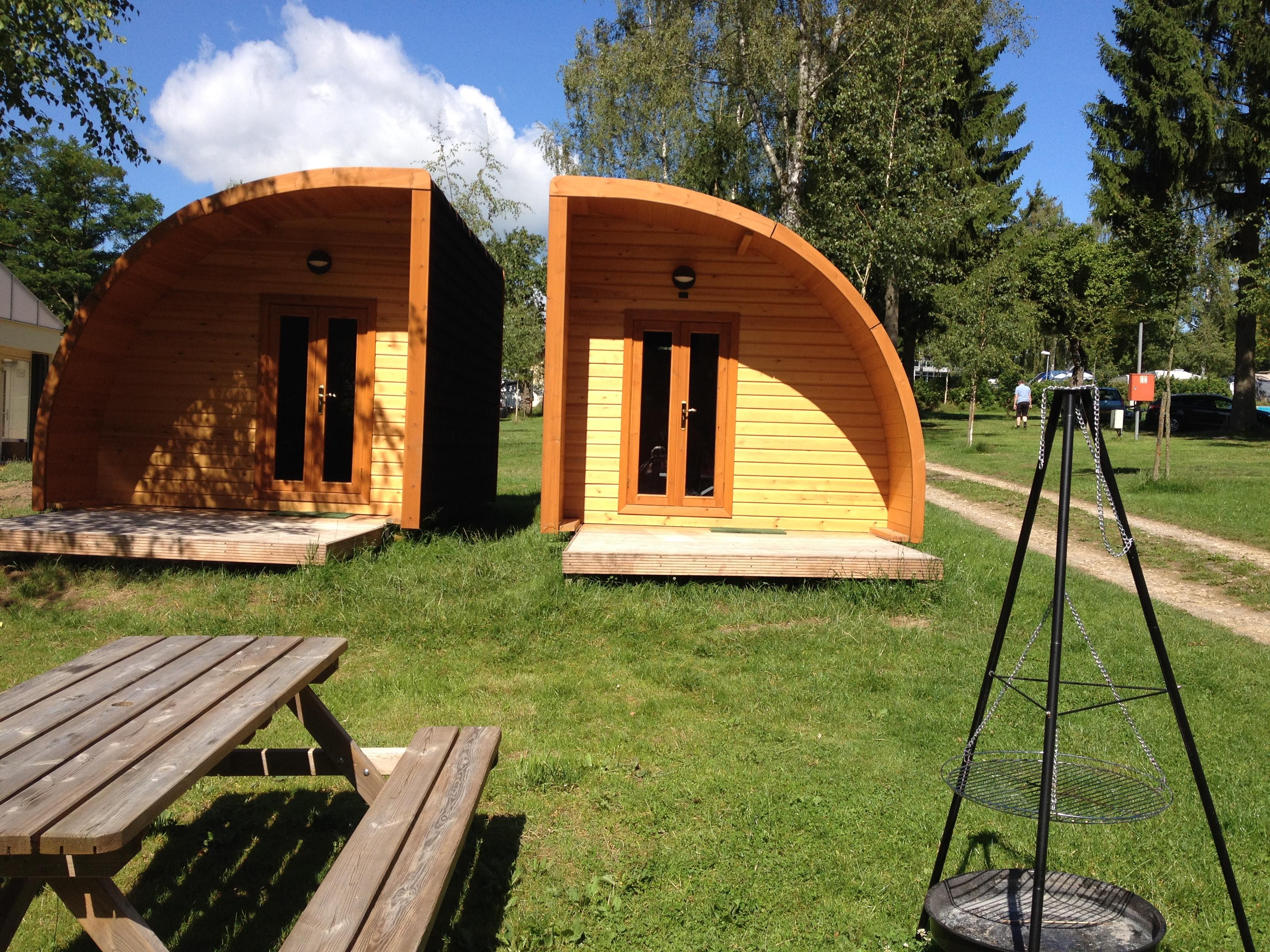 Accommodation - Quartier  Hut - Camping auf Kengert
