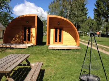 Accommodation - Quartier  Hut - Camping auf Kengert