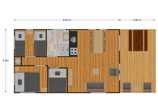 Tente Safari De Luxe